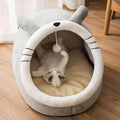 Comfy Pet Cave Bed (Foldable & Machine Washable) – Cats & Small Dogs